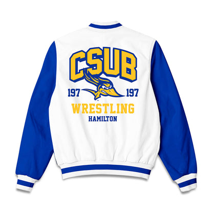 CSU Bakersfield - NCAA Wrestling : Jaxon Hamilton - Bomber Jacket-1