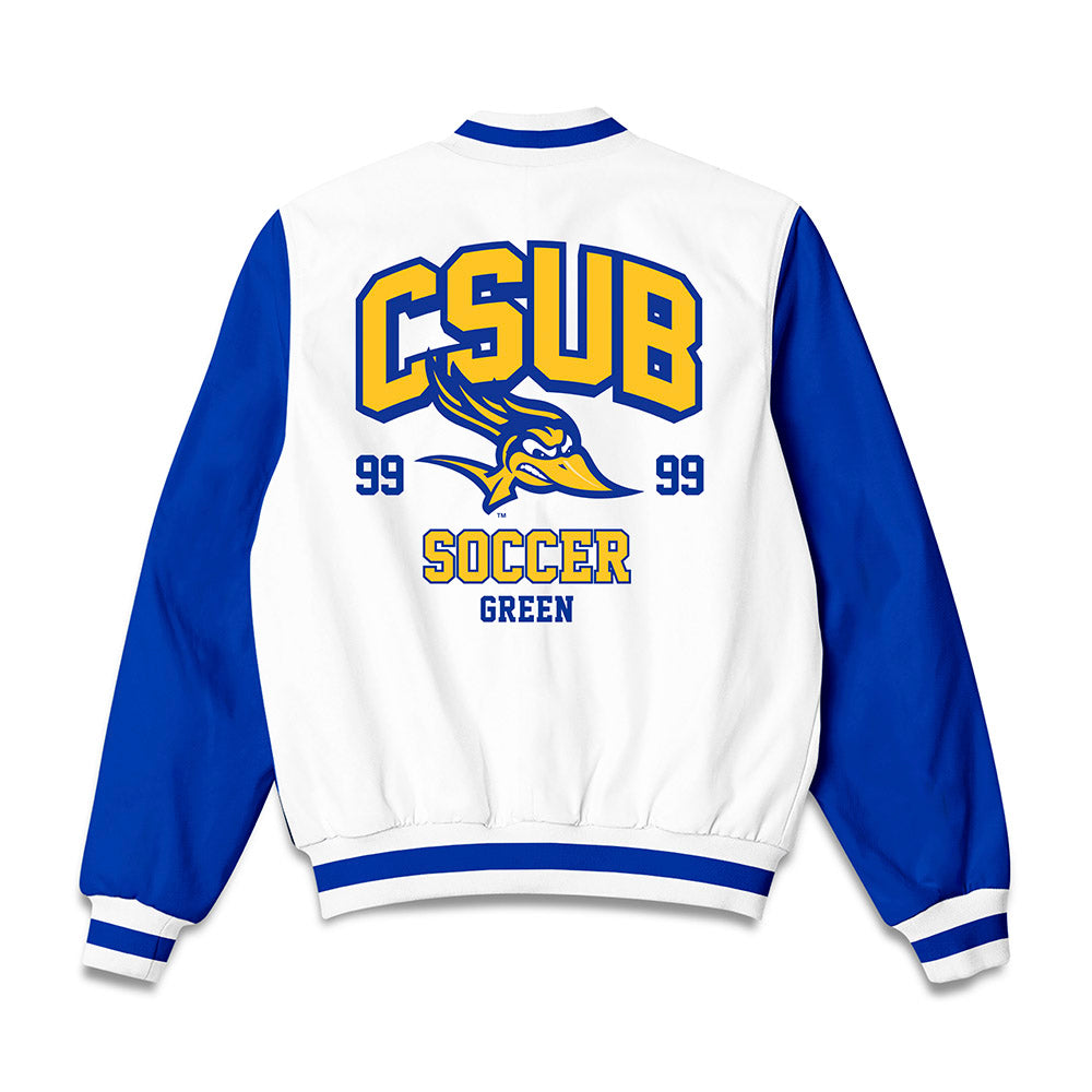 CSU Bakersfield - NCAA Women's Soccer : Aly Green - Bomber Jacket-1