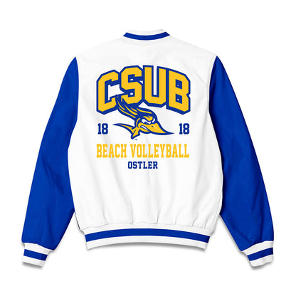 CSU Bakersfield - NCAA Beach Volleyball : Olivia Ostler - Bomber Jacket-1