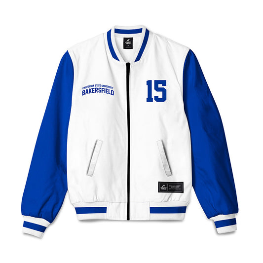 CSU Bakersfield - NCAA Women's Volleyball : Samantha Capinpin - Bomber Jacket-0