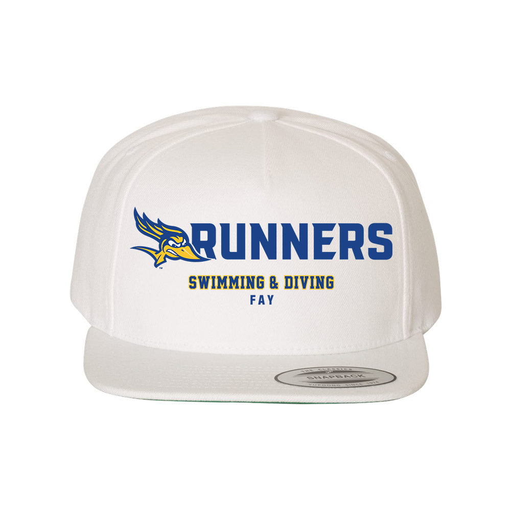 CSU Bakersfield - NCAA Women's Swimming & Diving : Izzy Fay - Snapback Hat-0
