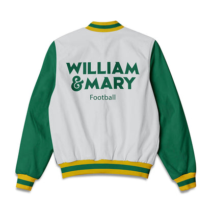 William & Mary - NCAA Football : Jack Beheler - Bomber Jacket-1