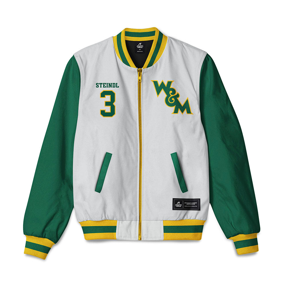 William & Mary - NCAA Women's Basketball : Jordyn Steindl - Bomber Jacket-0