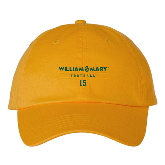 William & Mary - NCAA Football : Bryce Barnes - Dad Hat