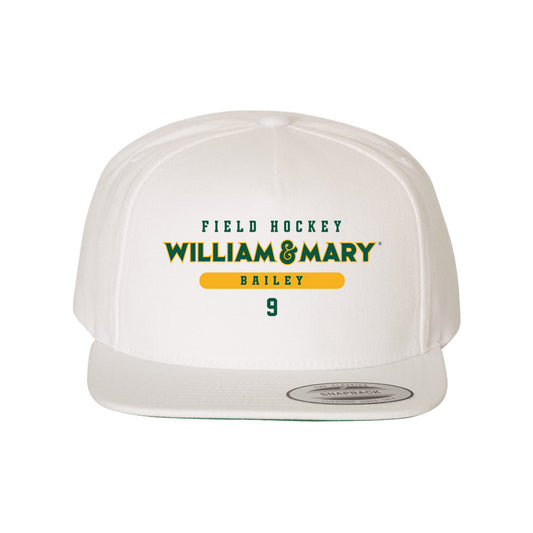 William & Mary - NCAA Women's Field Hockey : Erma Grey Bailey - Snapback Hat-0