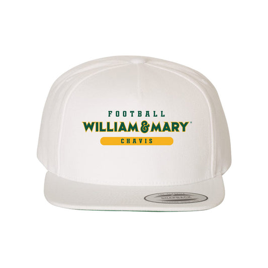 William & Mary - NCAA Football : Jahkei Chavis - Snapback Hat-0