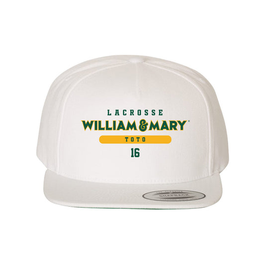 William & Mary - NCAA Women's Lacrosse : Elle Toto - Snapback Hat-0