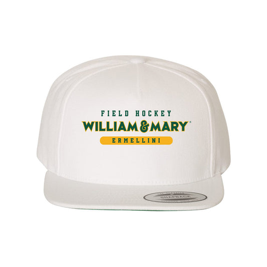 William & Mary - NCAA Women's Field Hockey : Sophie Ermellini - Snapback Hat-0