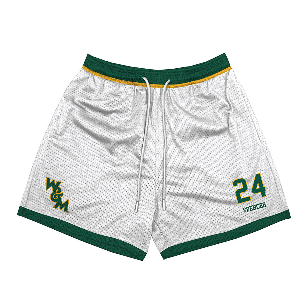 William & Mary - NCAA Men's Basketball : Kaleb Spencer - Shorts-0