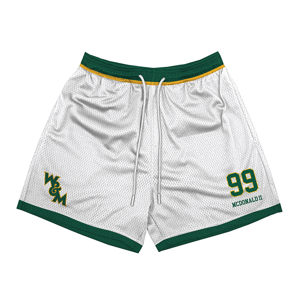 William & Mary - NCAA Football : Nathaniel McDonald II - Shorts