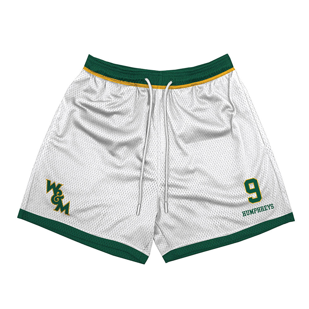 William & Mary - NCAA Baseball : Jett Humphreys - Shorts-0