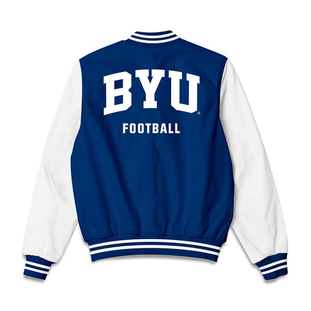 BYU - NCAA Football : Tei Nacua - Bomber Jacket-1
