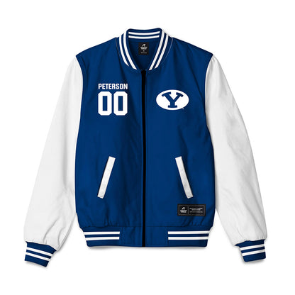 BYU - NCAA Women's Soccer : Chelsea Peterson - Bomber Jacket-0