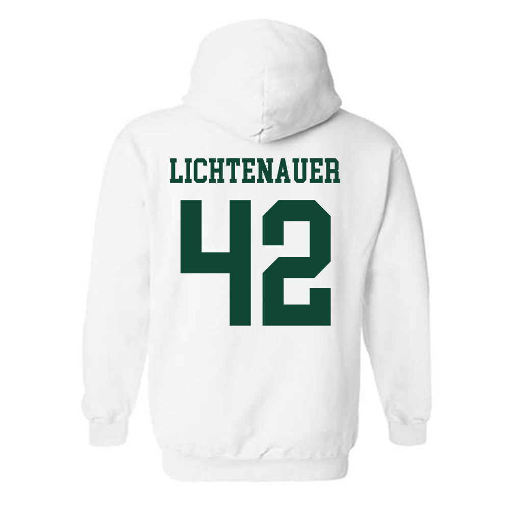 Ohio - NCAA Baseball : Evan Lichtenauer - Sports Shersey Hooded Sweatshirt-1