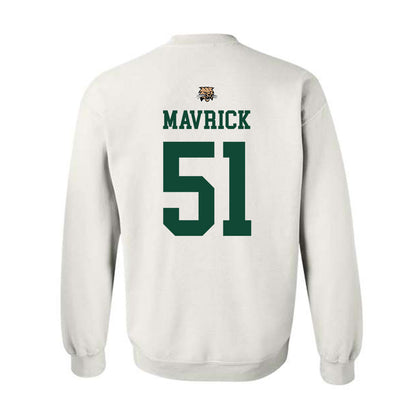 Ohio - NCAA Football : Job Mavrick - Classic Shersey Crewneck Sweatshirt-1