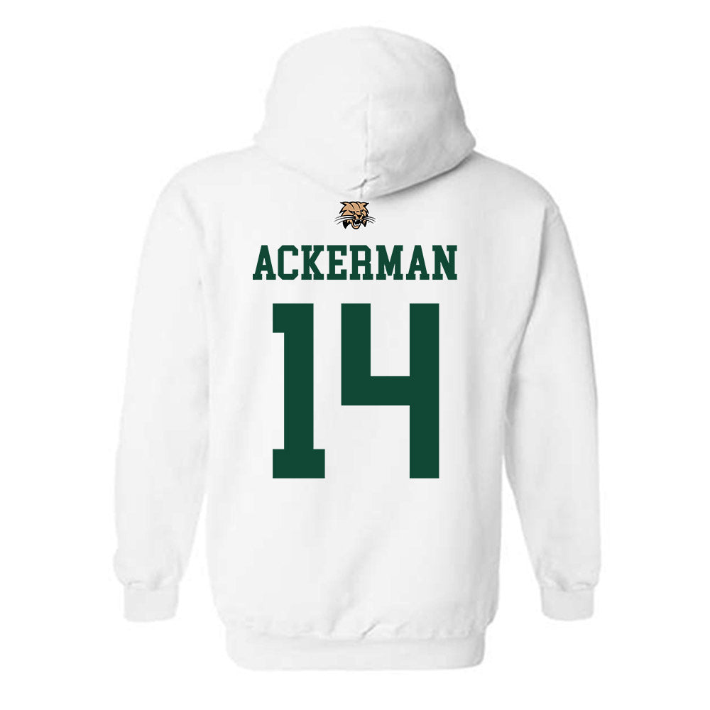 Ohio - NCAA Football : Ike Ackerman - Classic Shersey Hooded Sweatshirt-1