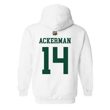 Ohio - NCAA Football : Ike Ackerman - Classic Shersey Hooded Sweatshirt-1