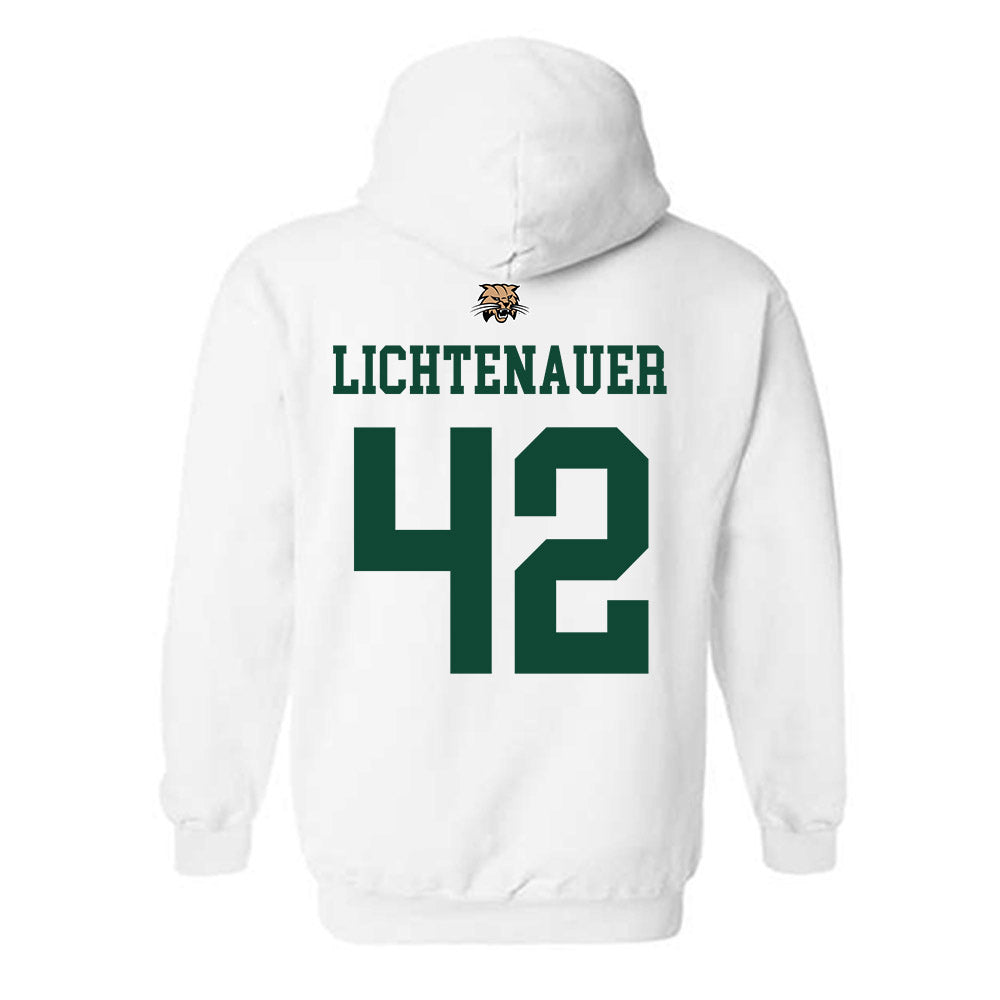 Ohio - NCAA Baseball : Evan Lichtenauer - Classic Shersey Hooded Sweatshirt-1