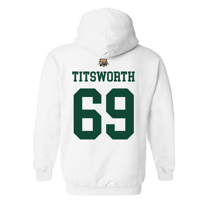 Ohio - NCAA Football Legends : Parker Titsworth - Classic Shersey Hooded Sweatshirt-1