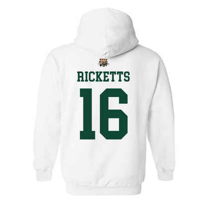 Ohio - NCAA Women's Volleyball : Darbi Ricketts - Classic Shersey Hooded Sweatshirt-1
