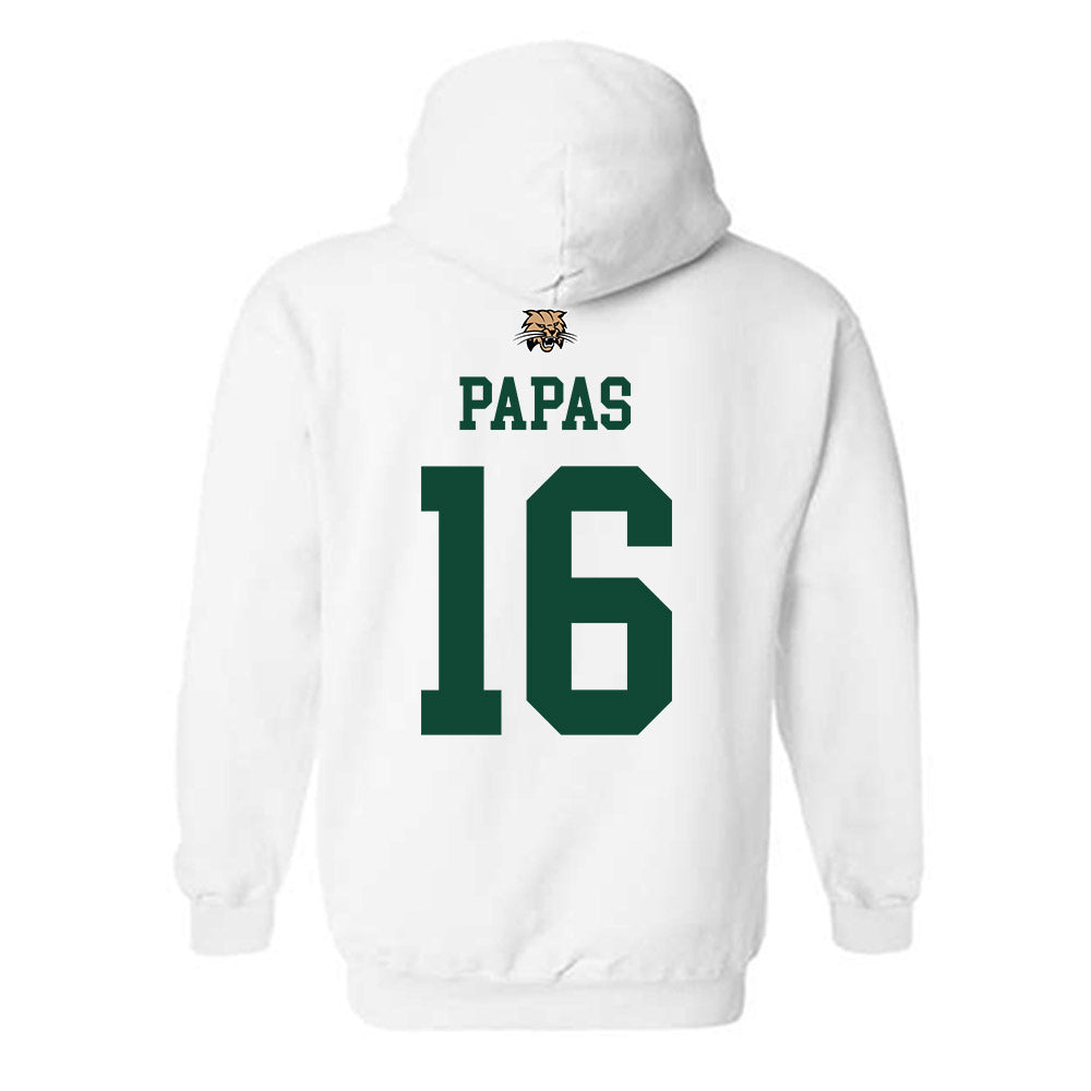 Ohio - NCAA Football : Matthew Papas - Classic Shersey Hooded Sweatshirt-1