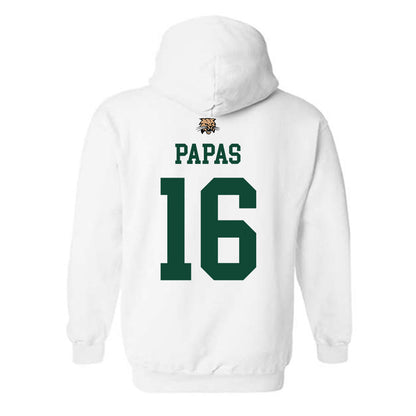 Ohio - NCAA Football : Matthew Papas - Classic Shersey Hooded Sweatshirt-1