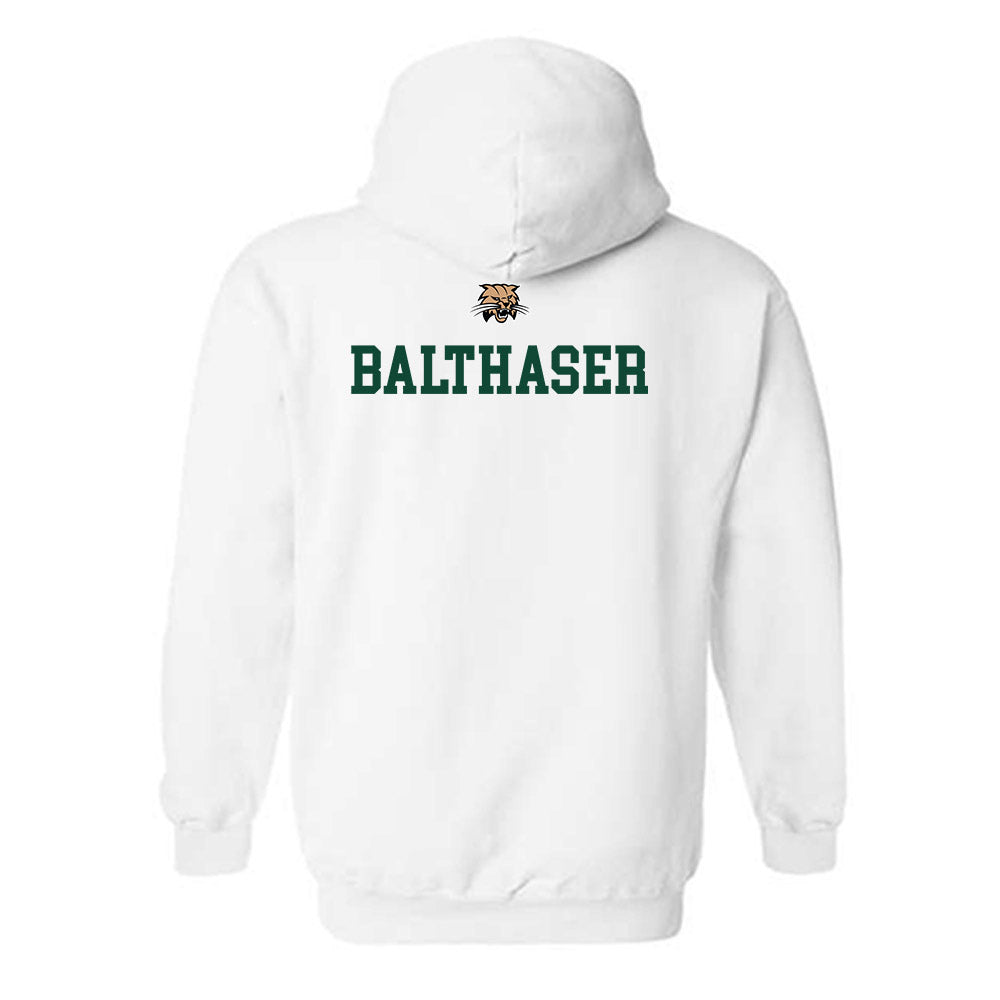Ohio - NCAA Women's Swimming & Diving : Stephanie Balthaser - Classic Shersey Hooded Sweatshirt-1