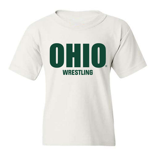 Ohio - NCAA Wrestling : Abe Hermes - Classic Shersey Youth T-Shirt-0