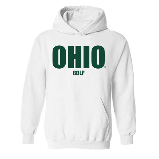 Ohio - NCAA Women's Golf : Paige Treherne - Sports Shersey Hooded Sweatshirt-0