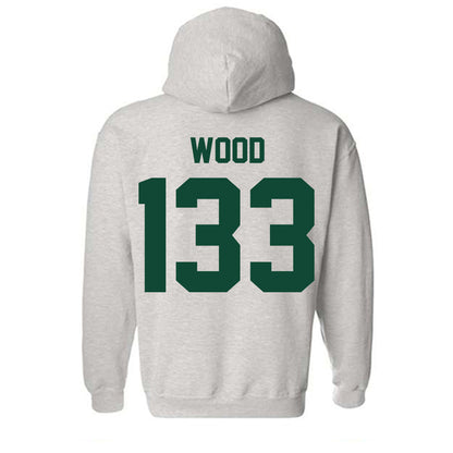 Ohio - NCAA Wrestling : Nathan Wood - Classic Shersey Hooded Sweatshirt-1