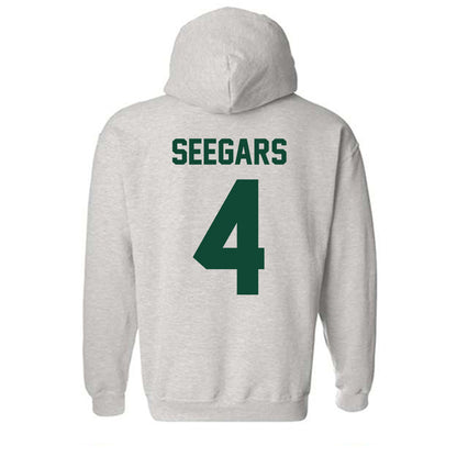 Ohio - NCAA Football : Kaci Seegars - Classic Shersey Hooded Sweatshirt-1