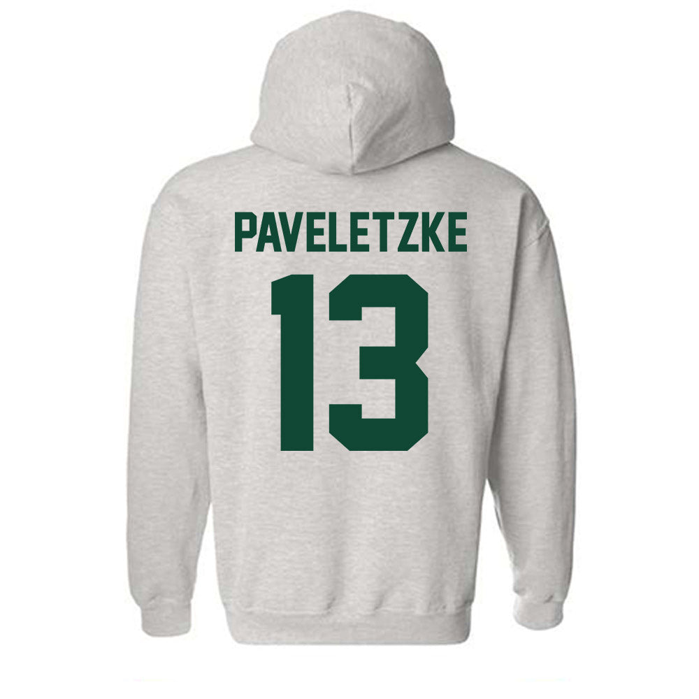 Ohio - NCAA Men's Basketball : Jackson Paveletzke - Classic Shersey Hooded Sweatshirt-1