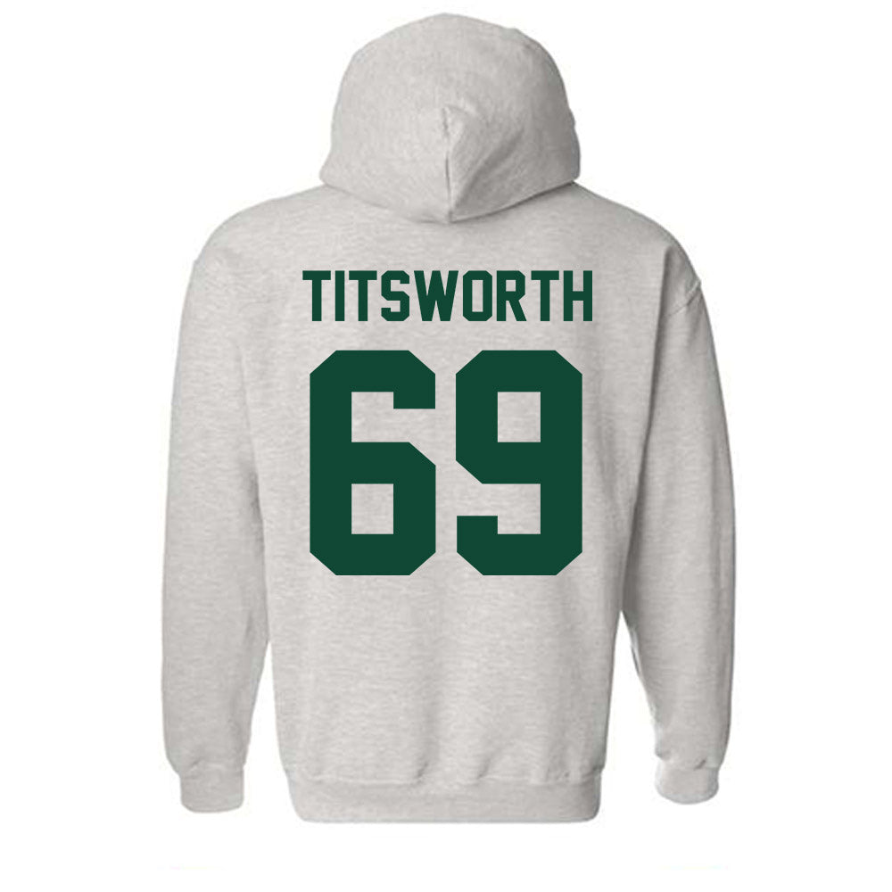 Ohio - NCAA Football Legends : Parker Titsworth - Classic Shersey Hooded Sweatshirt-1
