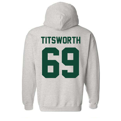 Ohio - NCAA Football Legends : Parker Titsworth - Classic Shersey Hooded Sweatshirt-1