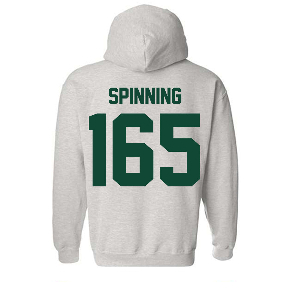 Ohio - NCAA Wrestling : Charles Spinning - Classic Shersey Hooded Sweatshirt-1