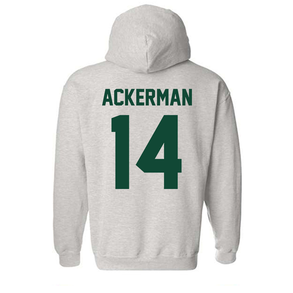 Ohio - NCAA Football : Ike Ackerman - Classic Shersey Hooded Sweatshirt-1
