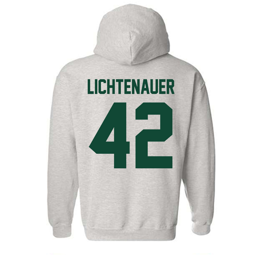 Ohio - NCAA Baseball : Evan Lichtenauer - Sports Shersey Hooded Sweatshirt-1