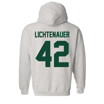Ohio - NCAA Baseball : Evan Lichtenauer - Sports Shersey Hooded Sweatshirt-1