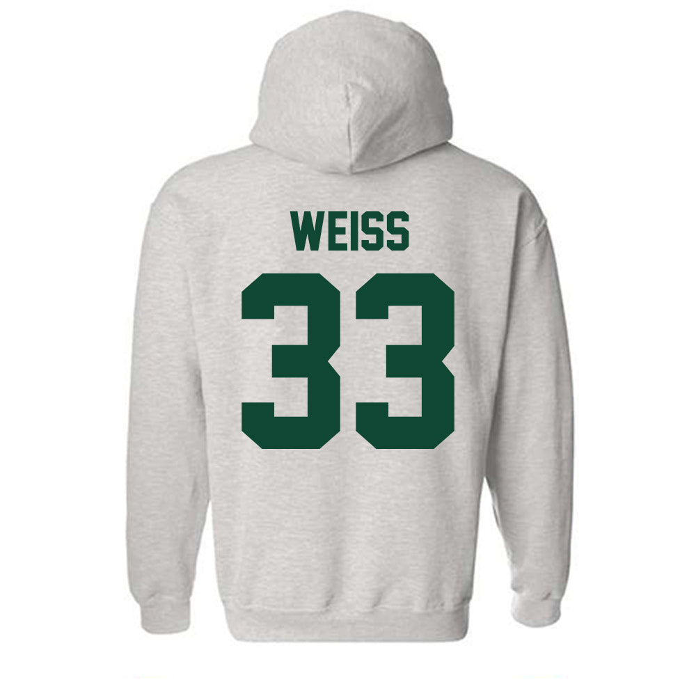 Ohio - NCAA Baseball : Nick Weiss - Sports Shersey Hooded Sweatshirt-1