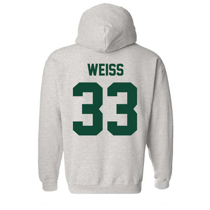 Ohio - NCAA Baseball : Nick Weiss - Sports Shersey Hooded Sweatshirt-1