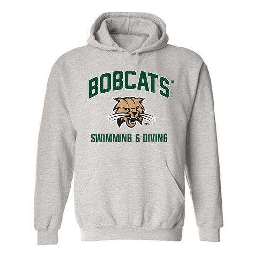 Ohio - NCAA Women's Swimming & Diving : Bella Basford - Sports Shersey Hooded Sweatshirt-0