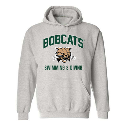 Ohio - NCAA Women's Swimming & Diving : Stephanie Balthaser - Classic Shersey Hooded Sweatshirt-0