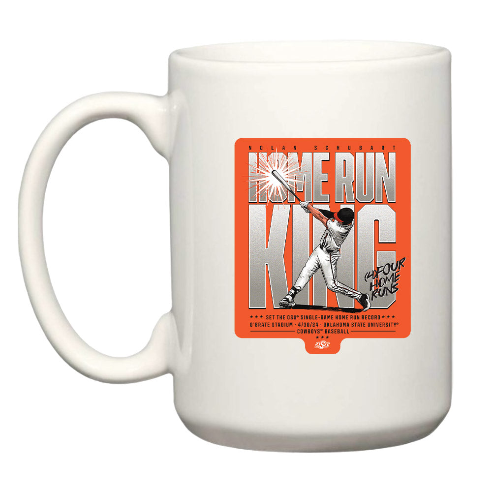Oklahoma State - NCAA Baseball : Nolan Schubart -  Coffee Mug Individual Caricature
