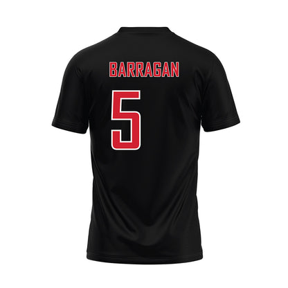 UNLV - NCAA Baseball : Drew Barragan - Black Baseball Jersey-1