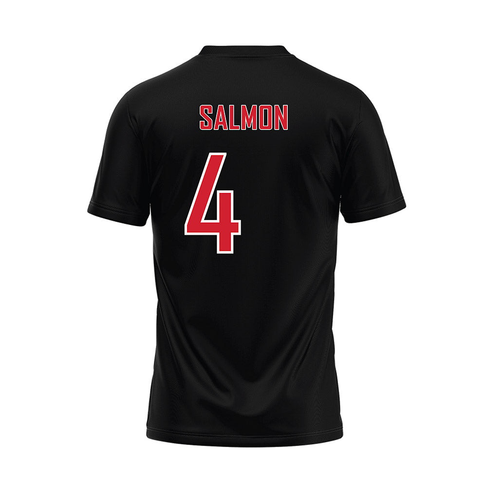UNLV - NCAA Baseball : Jack Salmon - Black Baseball Jersey-1