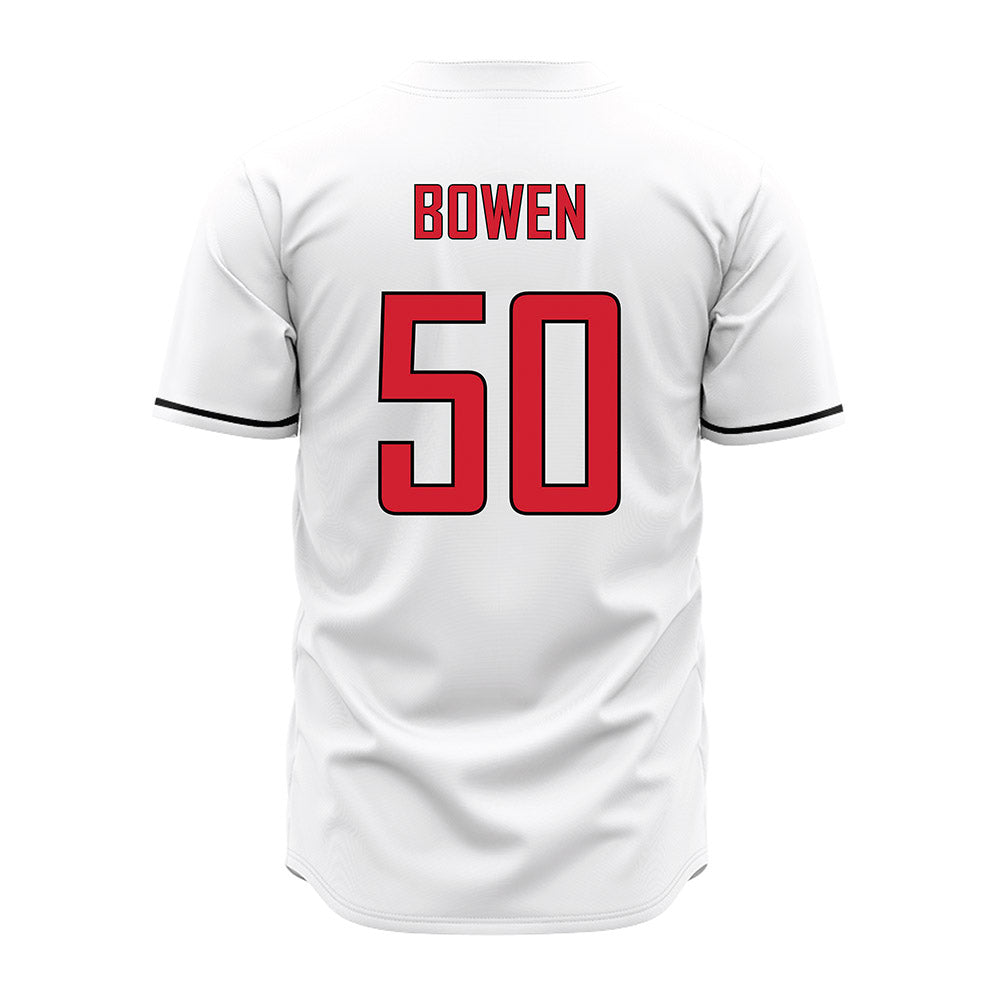 UNLV - NCAA Baseball : Gavyn Bowen - White Jersey-1