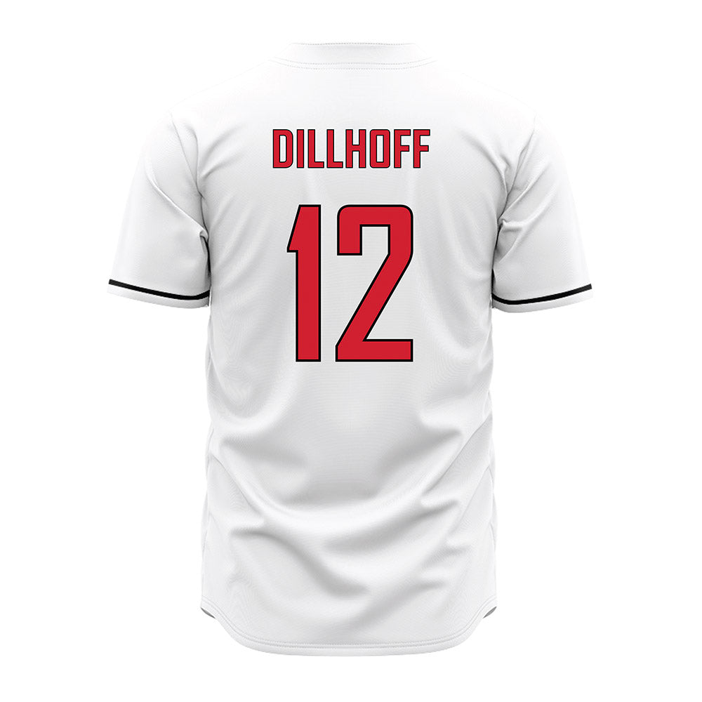 UNLV - NCAA Baseball : Parker Dillhoff - White Jersey-1