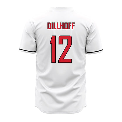 UNLV - NCAA Baseball : Parker Dillhoff - White Jersey-1