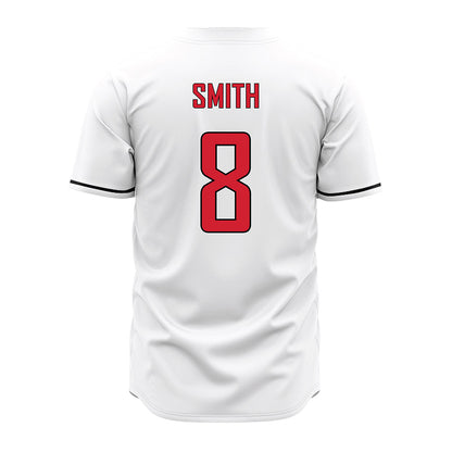 UNLV - NCAA Baseball : Kevin Smith - White Jersey-1