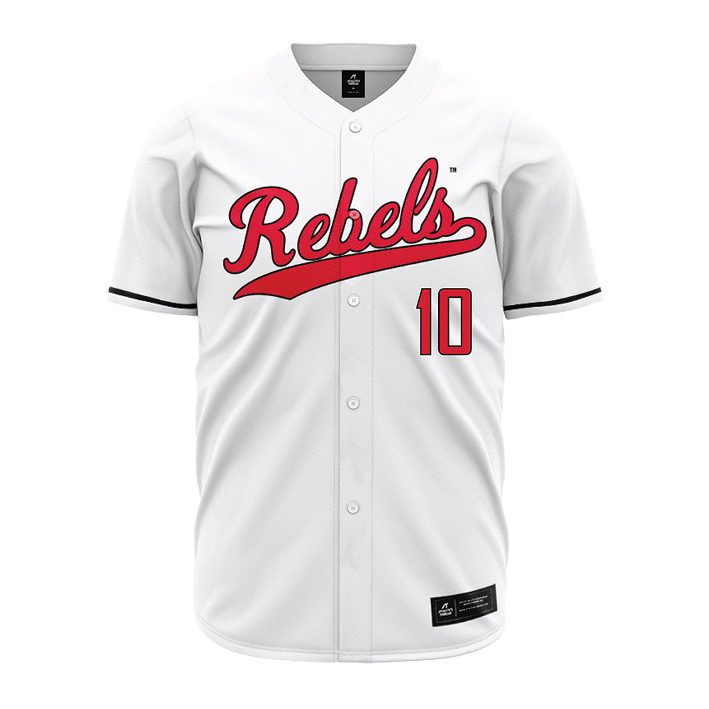 UNLV - NCAA Baseball : Noah Kubasky - White Jersey-0